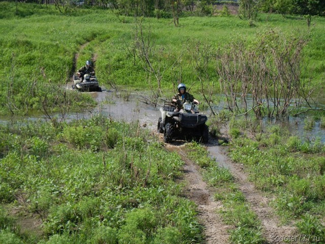 Поездка на квадроцикле