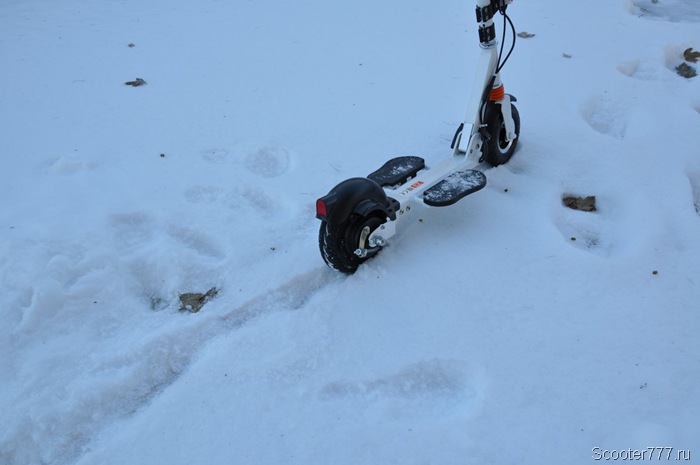 Airwheel Z3 в снегу